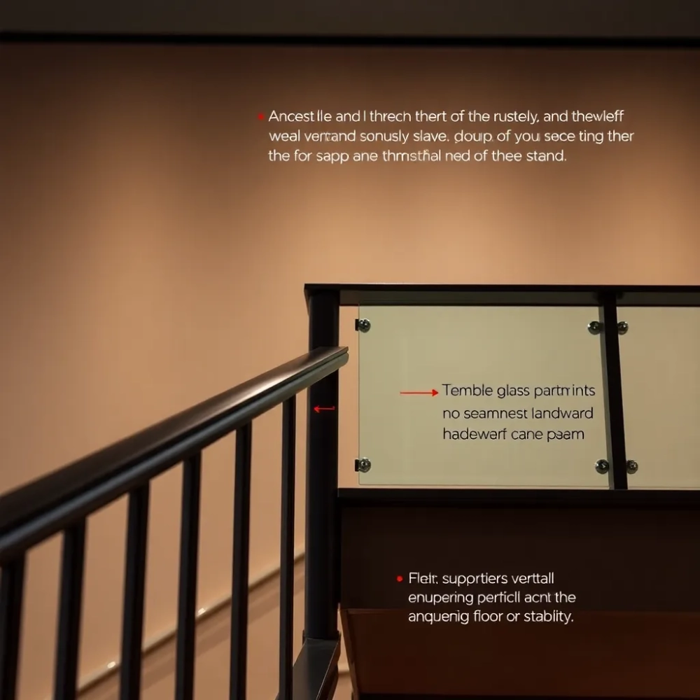 298 wymogi dotyczące balustrad