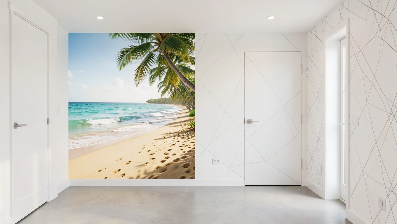 Aranżacje fototapet wprowadzające nastrój w holu