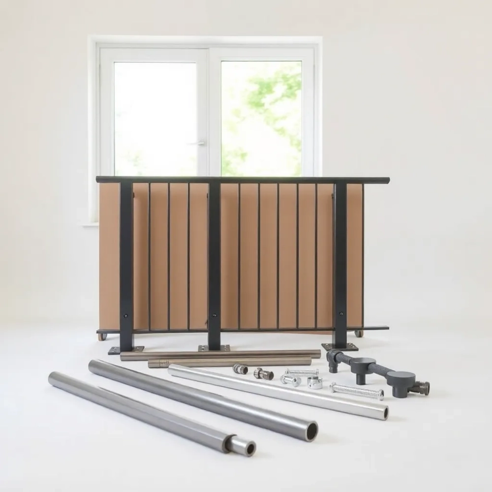 Balustrada balkonowa do samodzielnego montażu