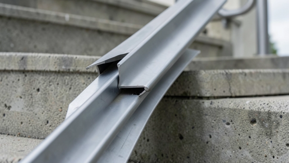 balustrada na schody z profili