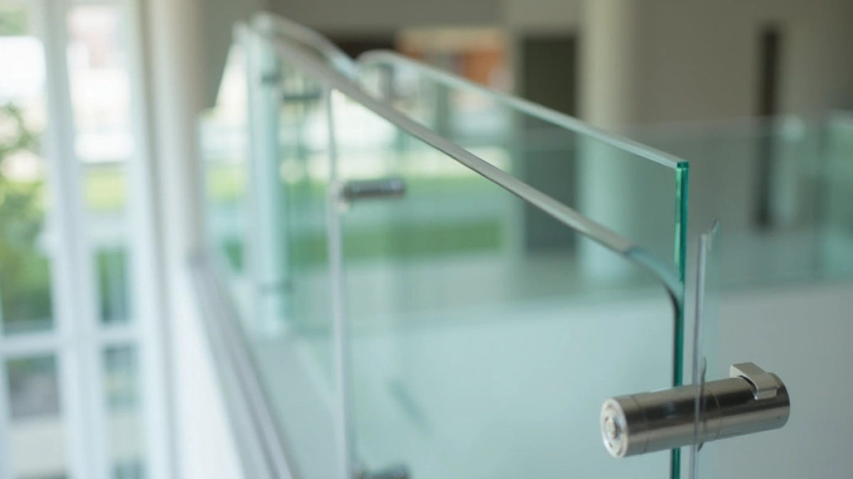 Balustrada szklana mocowanie boczne