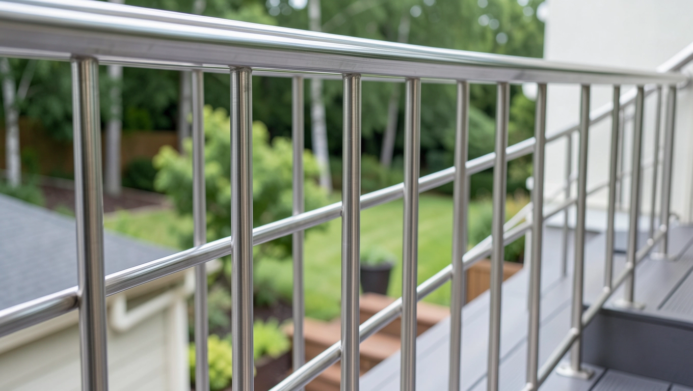 Balustrada tarasowa stalowa