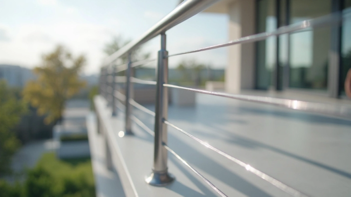 balustrada z linek stalowych