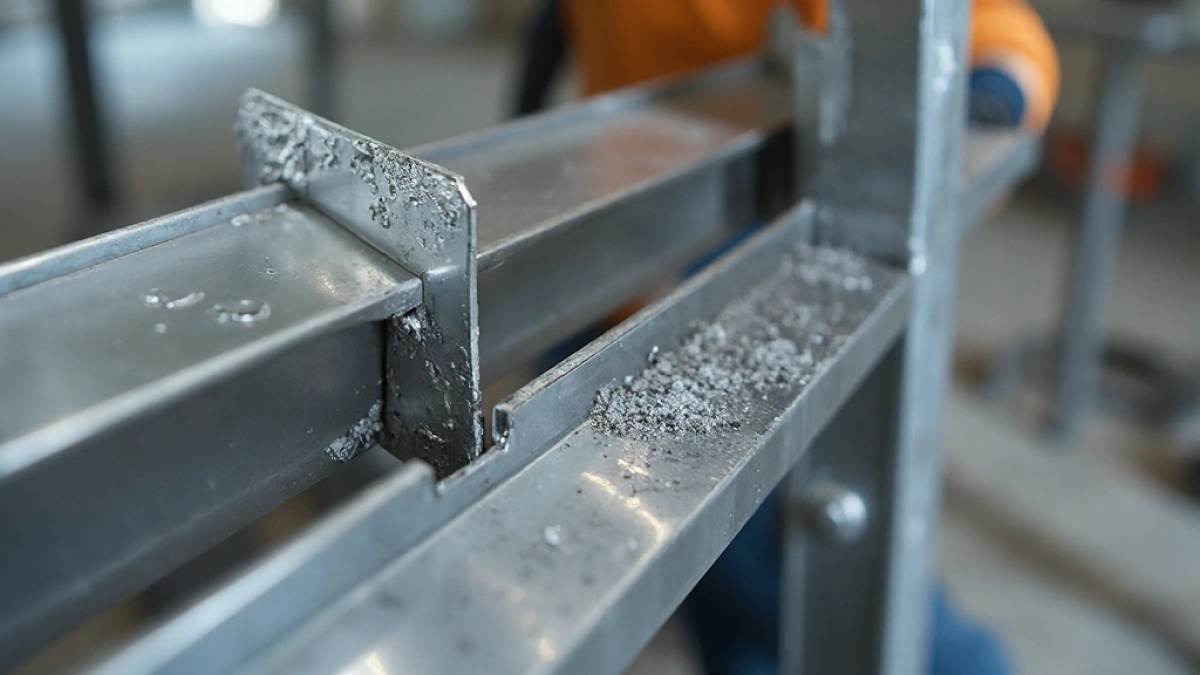 balustrada z profili stalowych