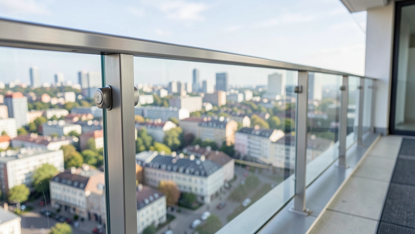 Balustrady aluminiowe szklane Łódź