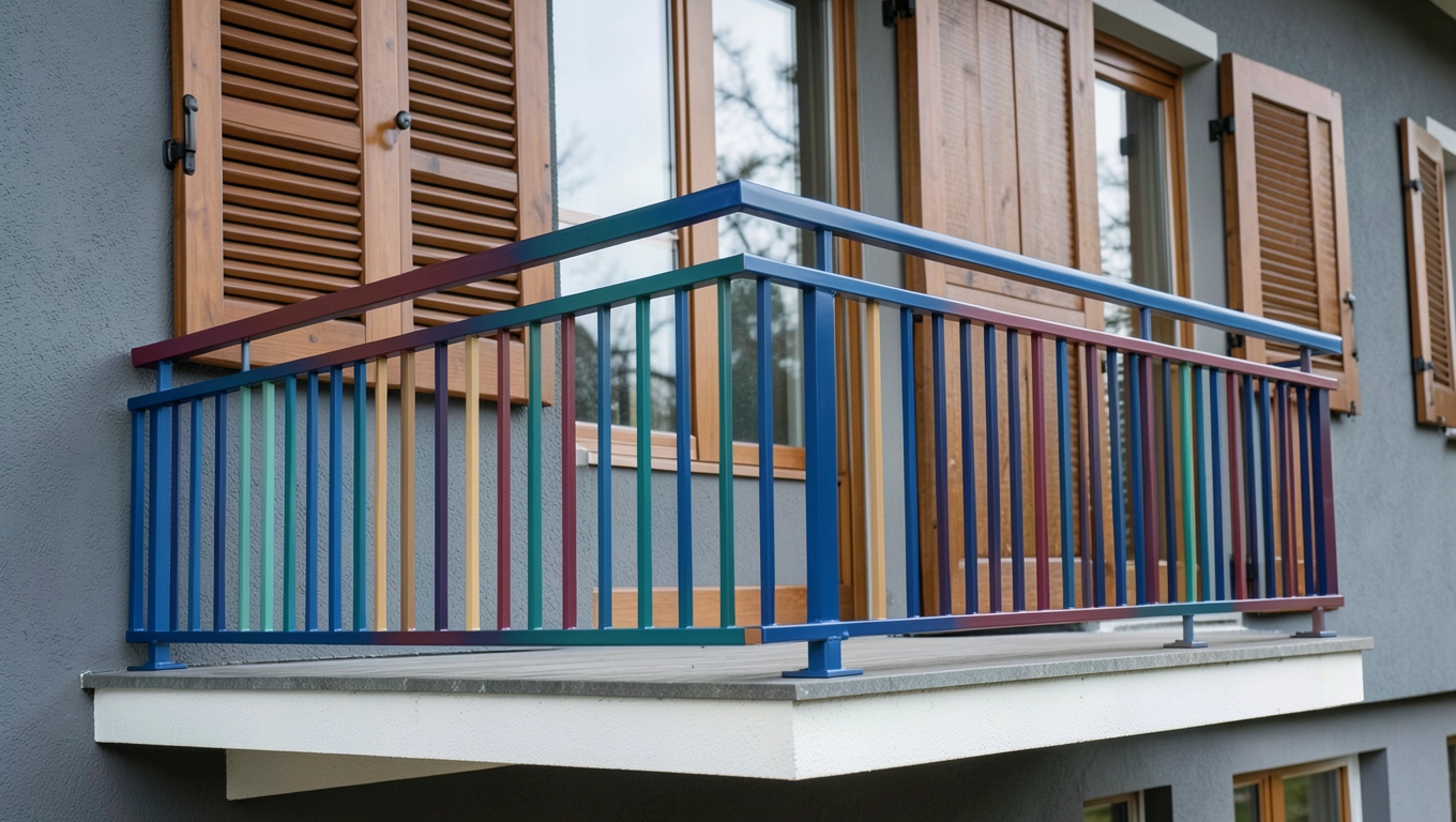 Balustrady balkonowe na wymiar w RAL Łowicz