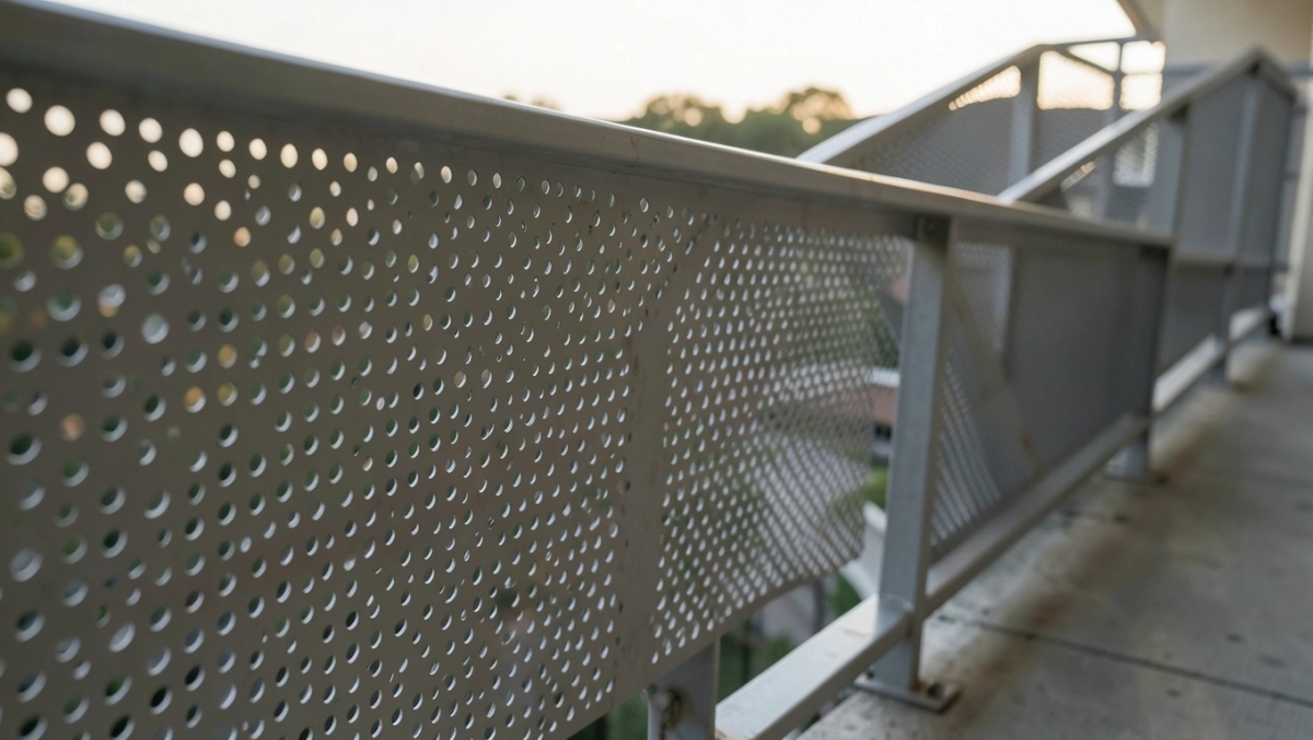 balustrady blacha perforowana