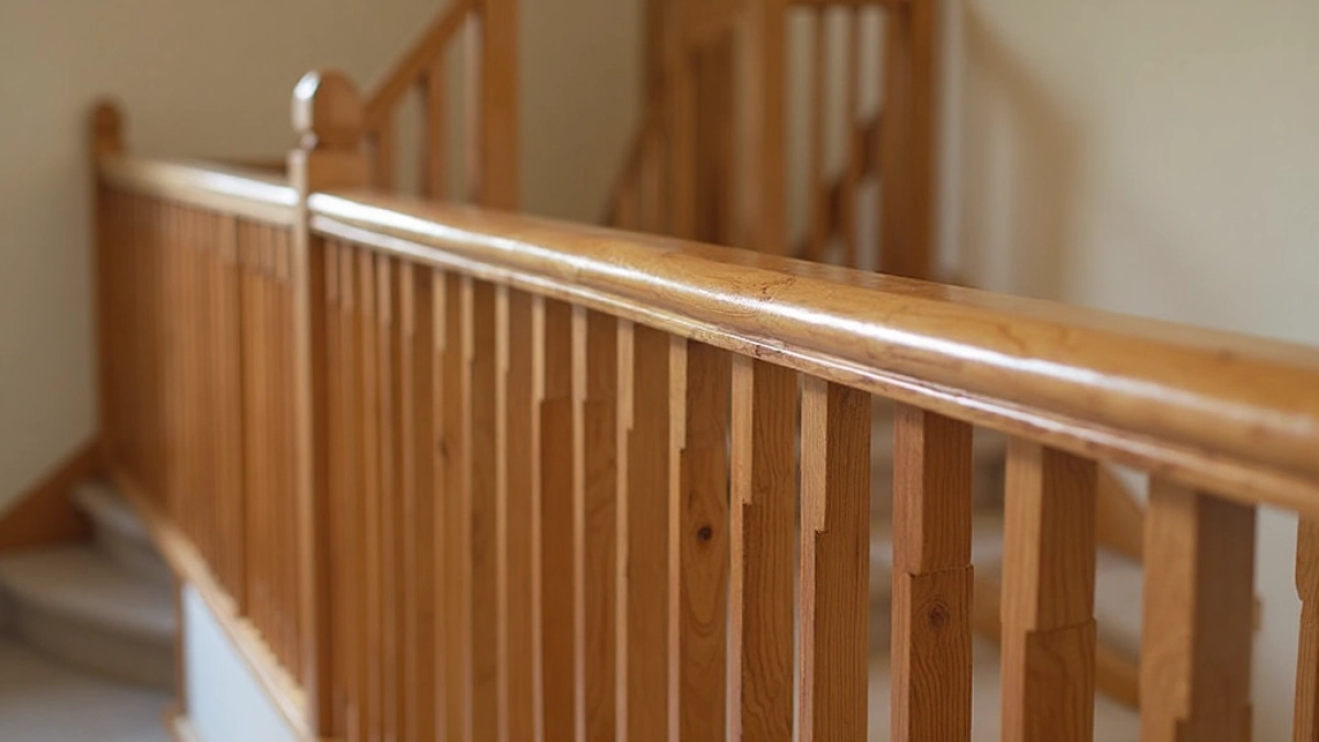 Balustrady drewniane wewnętrzne