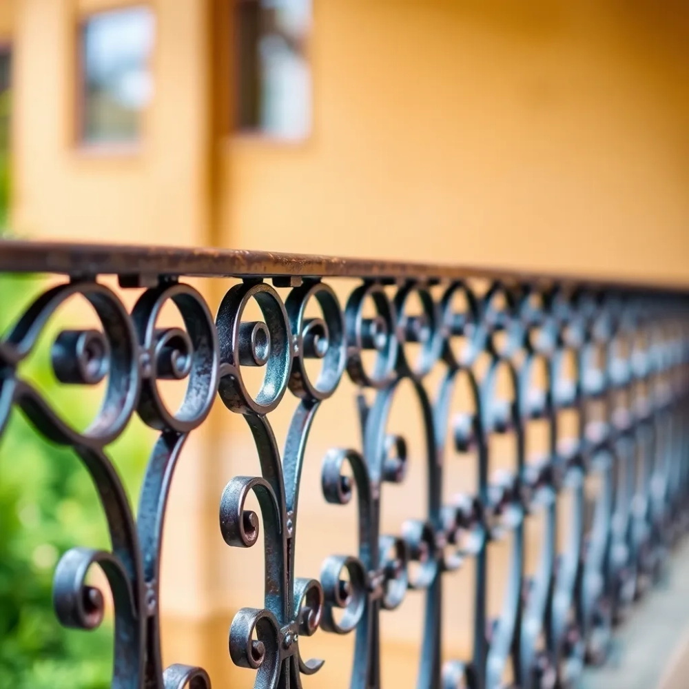 Balustrady kute wzory