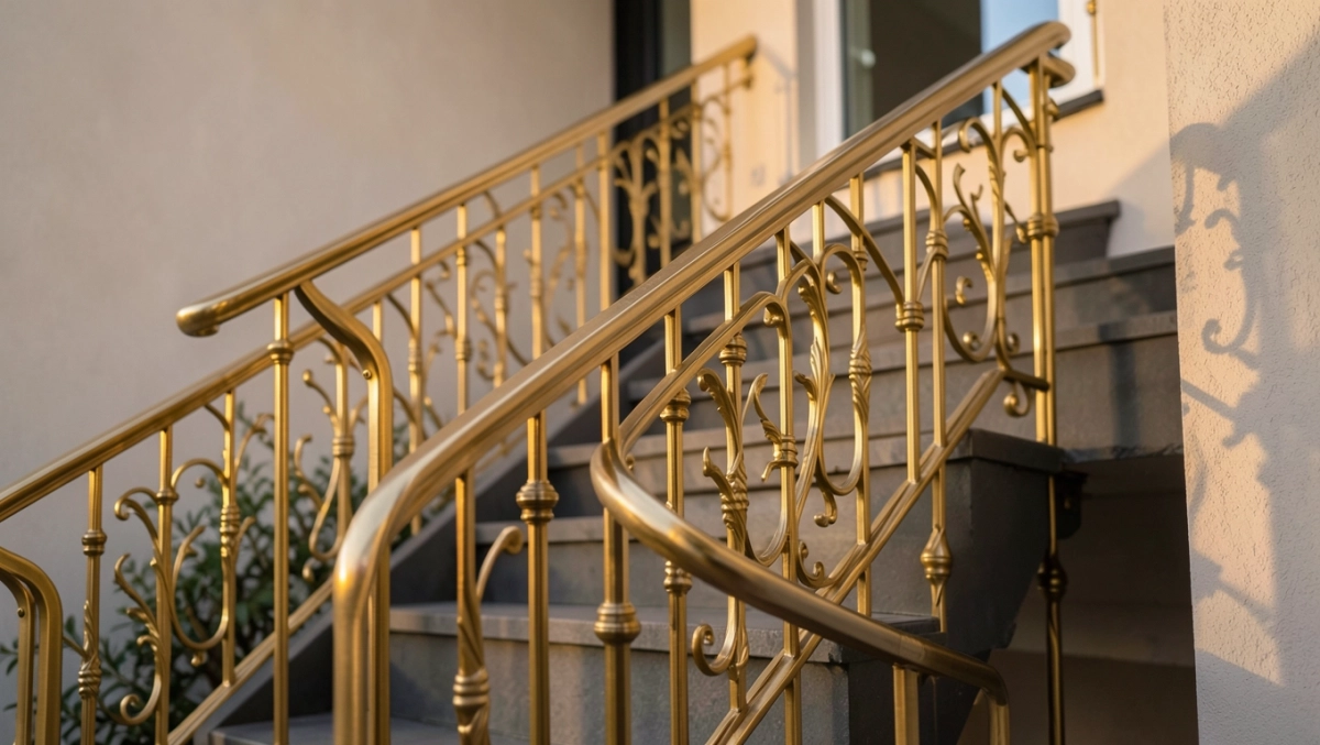 balustrady mosiężne poznań