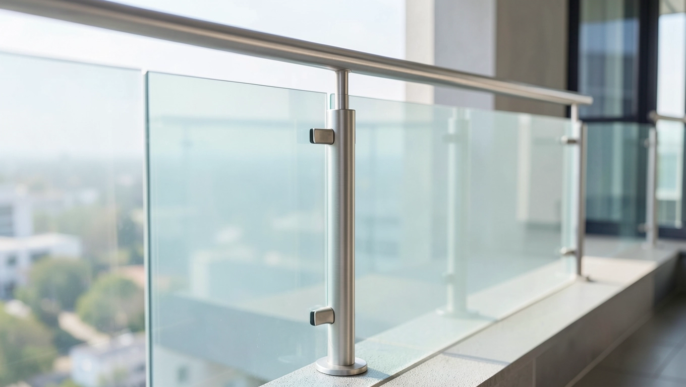 Balustrady stalowe z barierkami szklanymi Radom