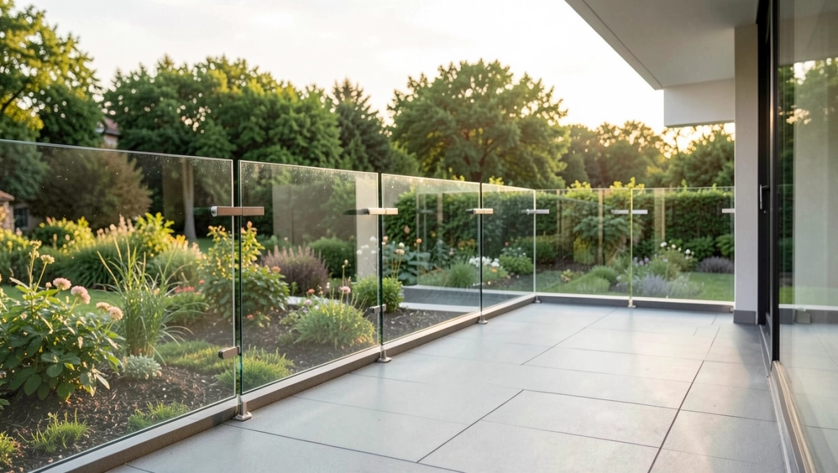 balustrady szklane zewnętrzne poznań