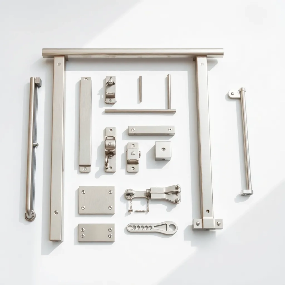 Balustrady ze stali nierdzewnej do samodzielnego montażu