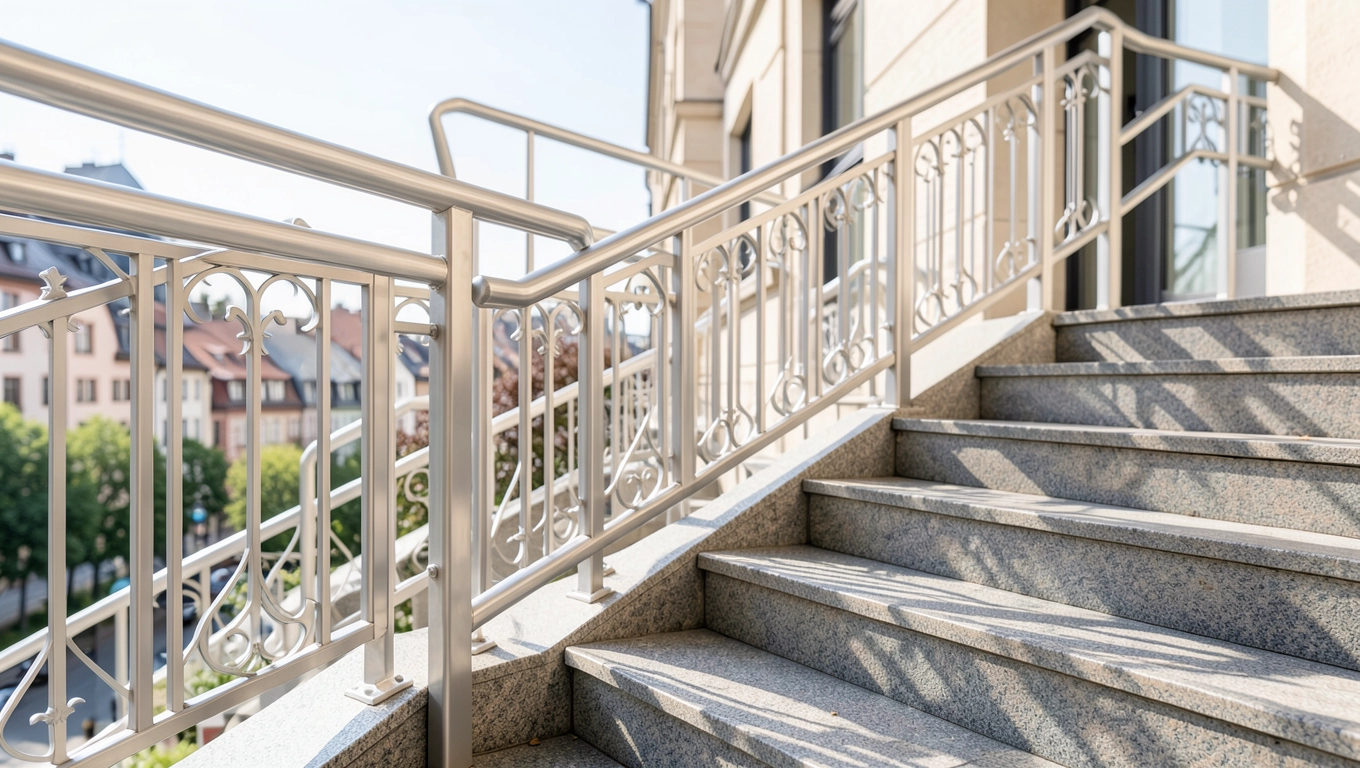 Barierki zewnętrzne z aluminium Kraków