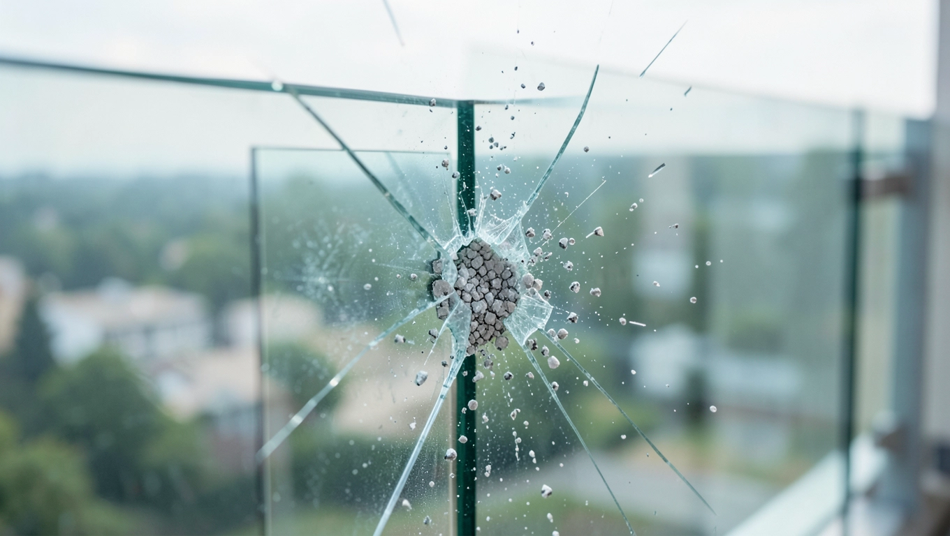 Bezpieczeństwo balustrad szklanych na balkon