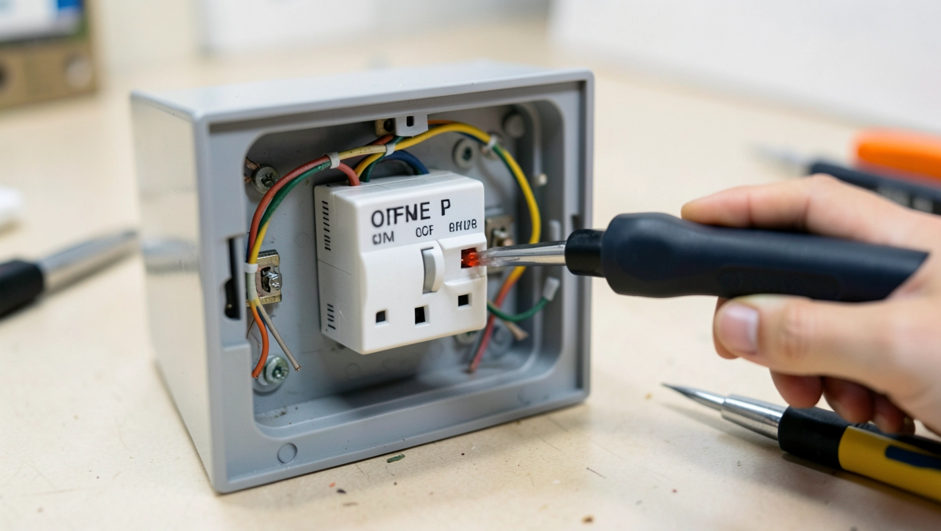 Bezpieczny montaż wyłącznika schodowego