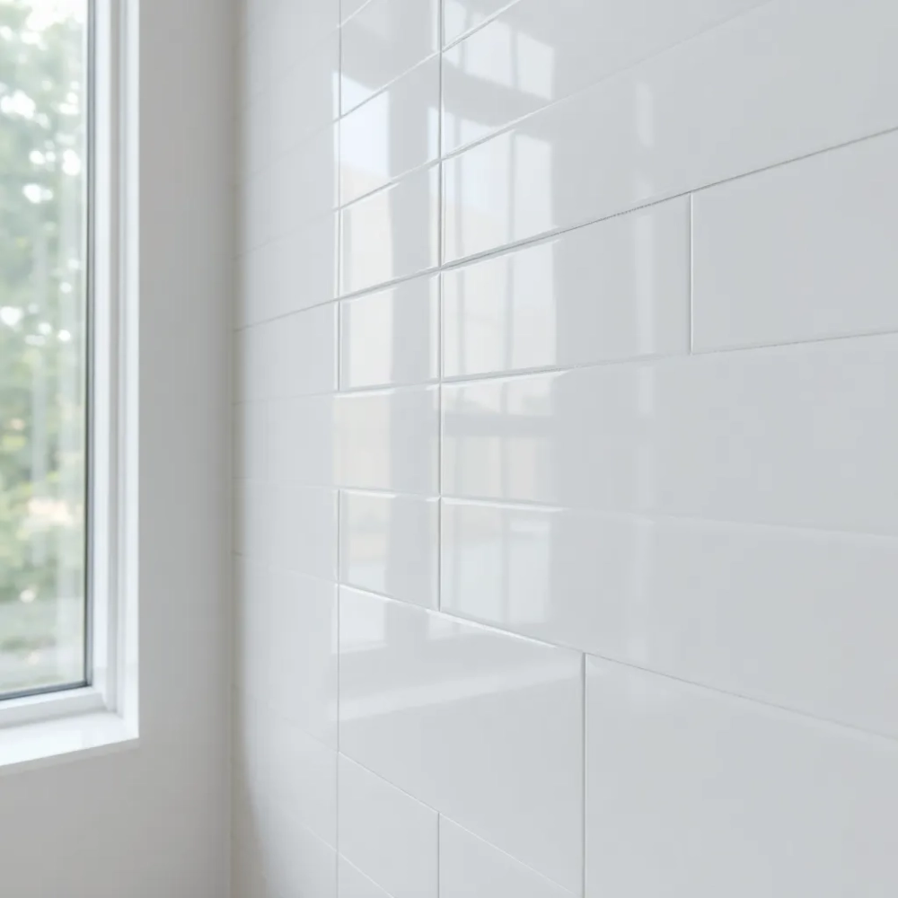 Białe płytki ścienne do kuchni