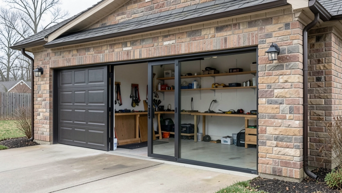 brama do garazu murowanego