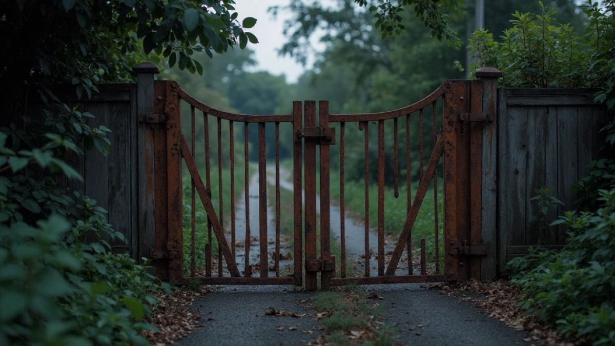 brama nie zamyka się