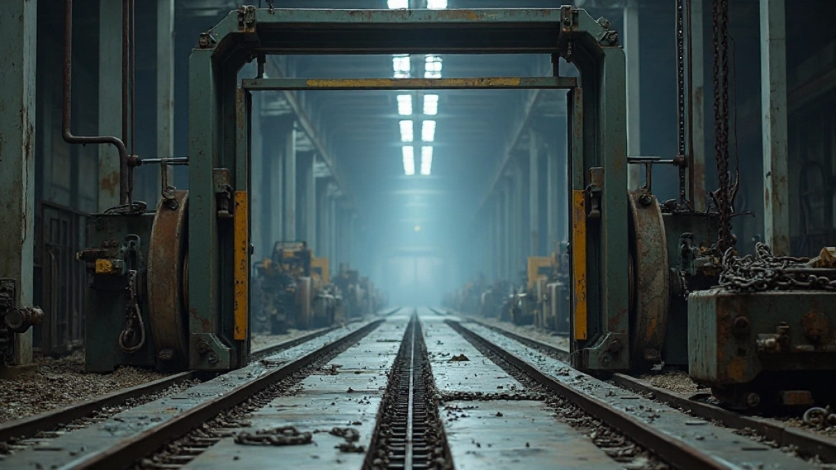 brama przemysłowa zacina się