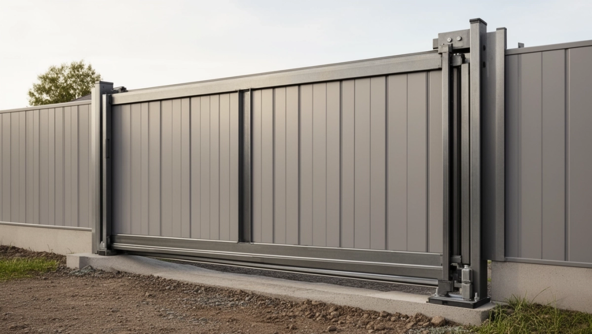 brama przesuwna 5m projekt