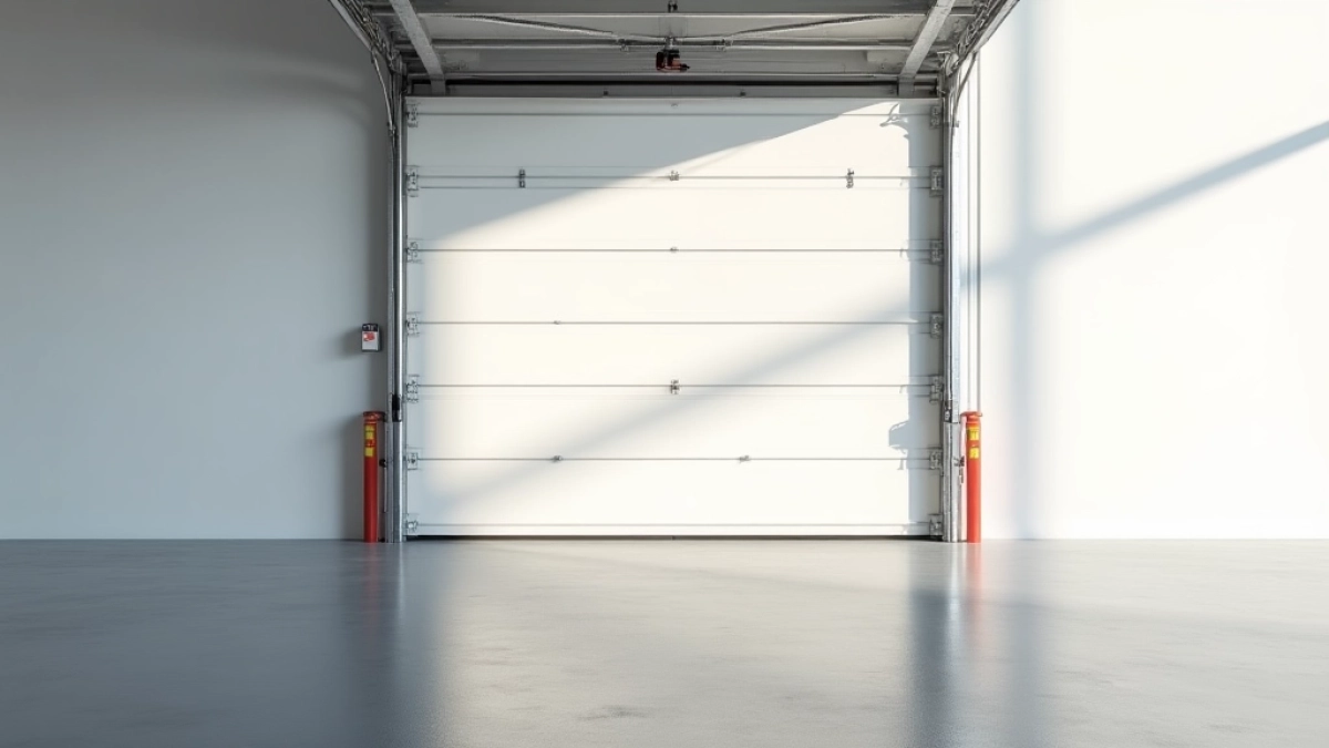 Brama uchylna ocieplana