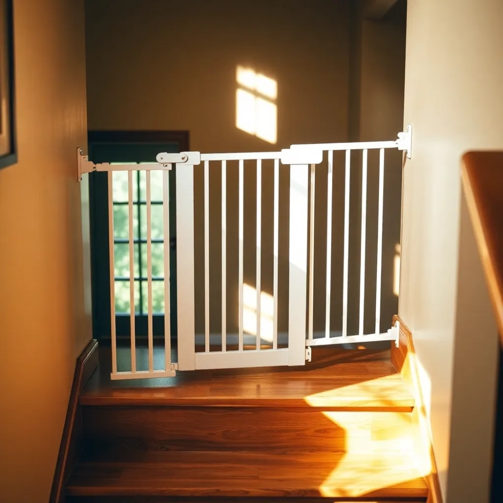 Bramka dla psa na schody
