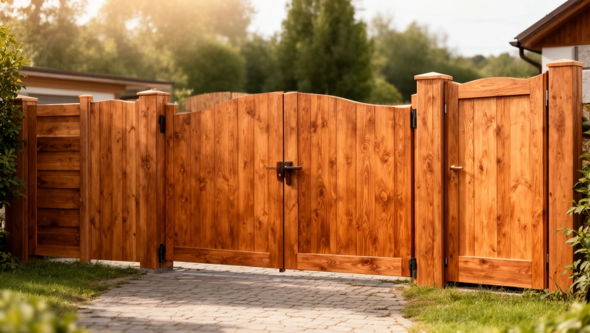 bramy drewniane cennik