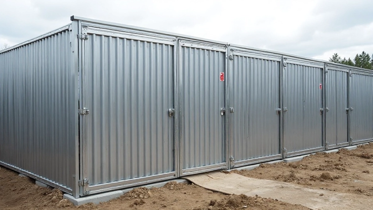 bramy z blachy trapezowej