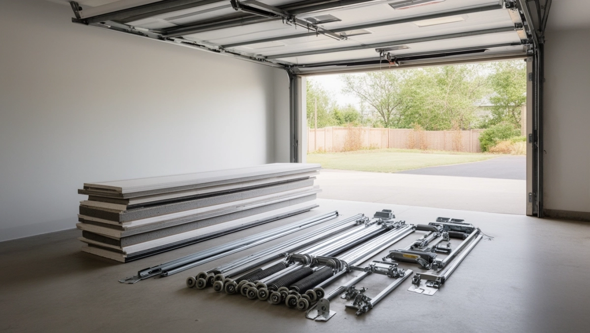 cena montażu bramy garażowej segmentowej