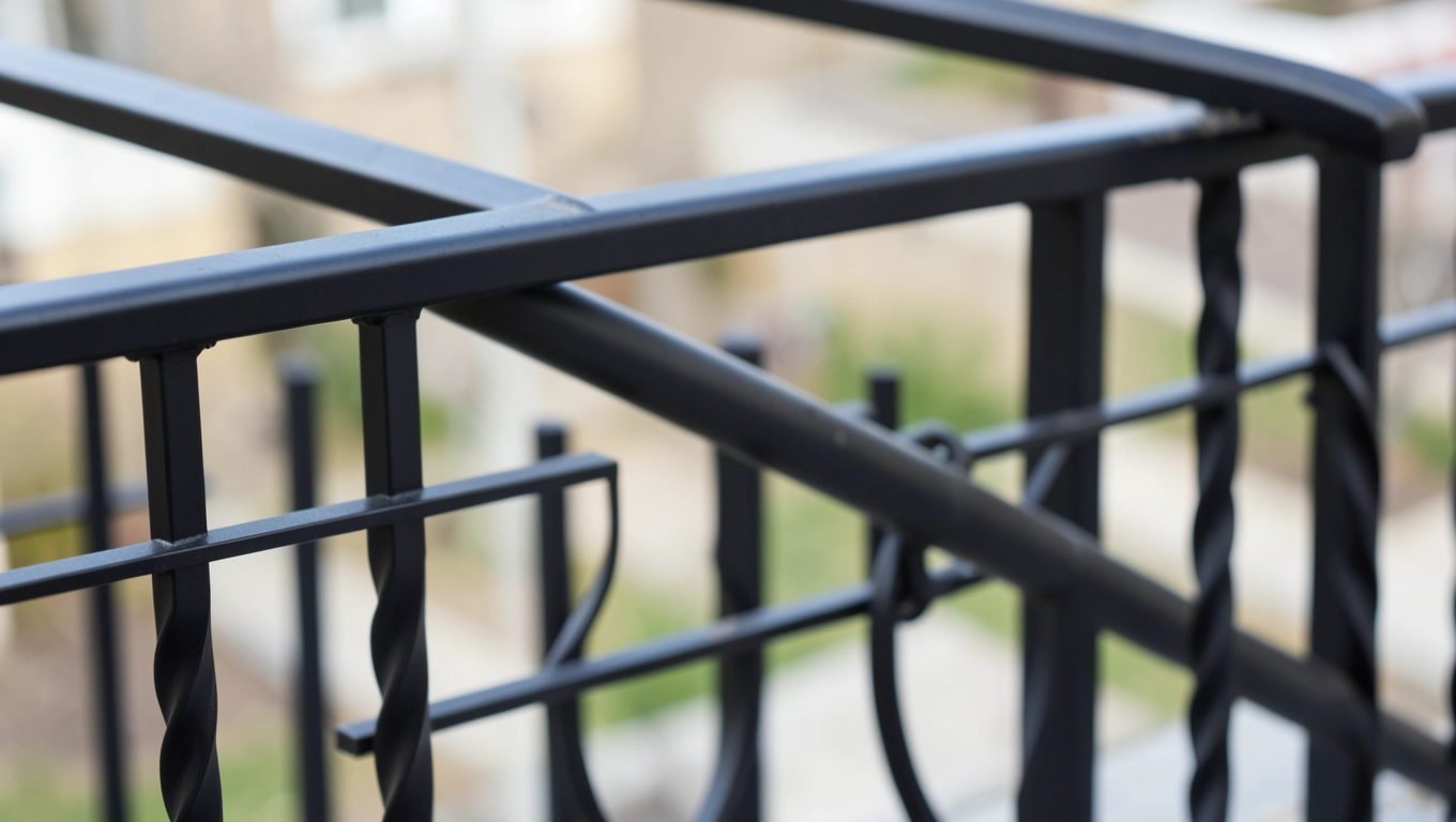 Ceny balustrad metalowych czarnych