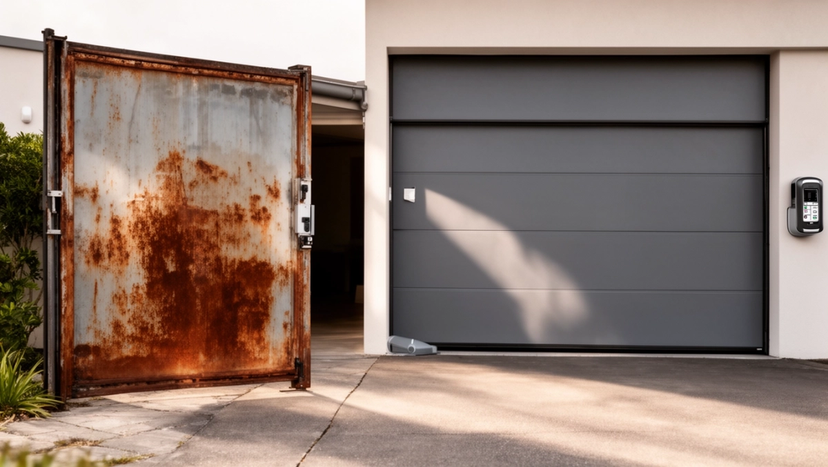 ceny bram garażowych z napędem
