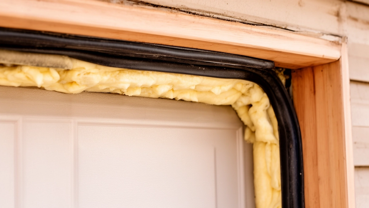 ciepły montaż bramy