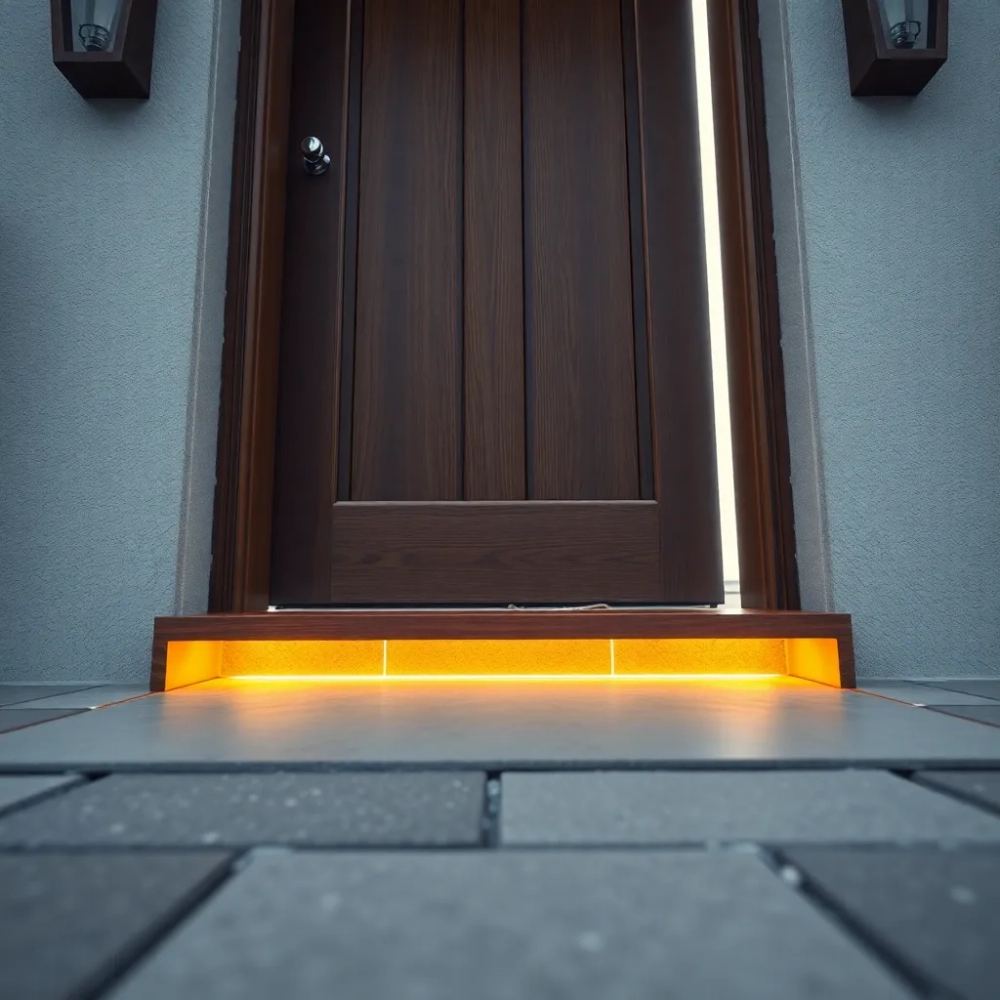 Co pod próg drzwi wejściowych