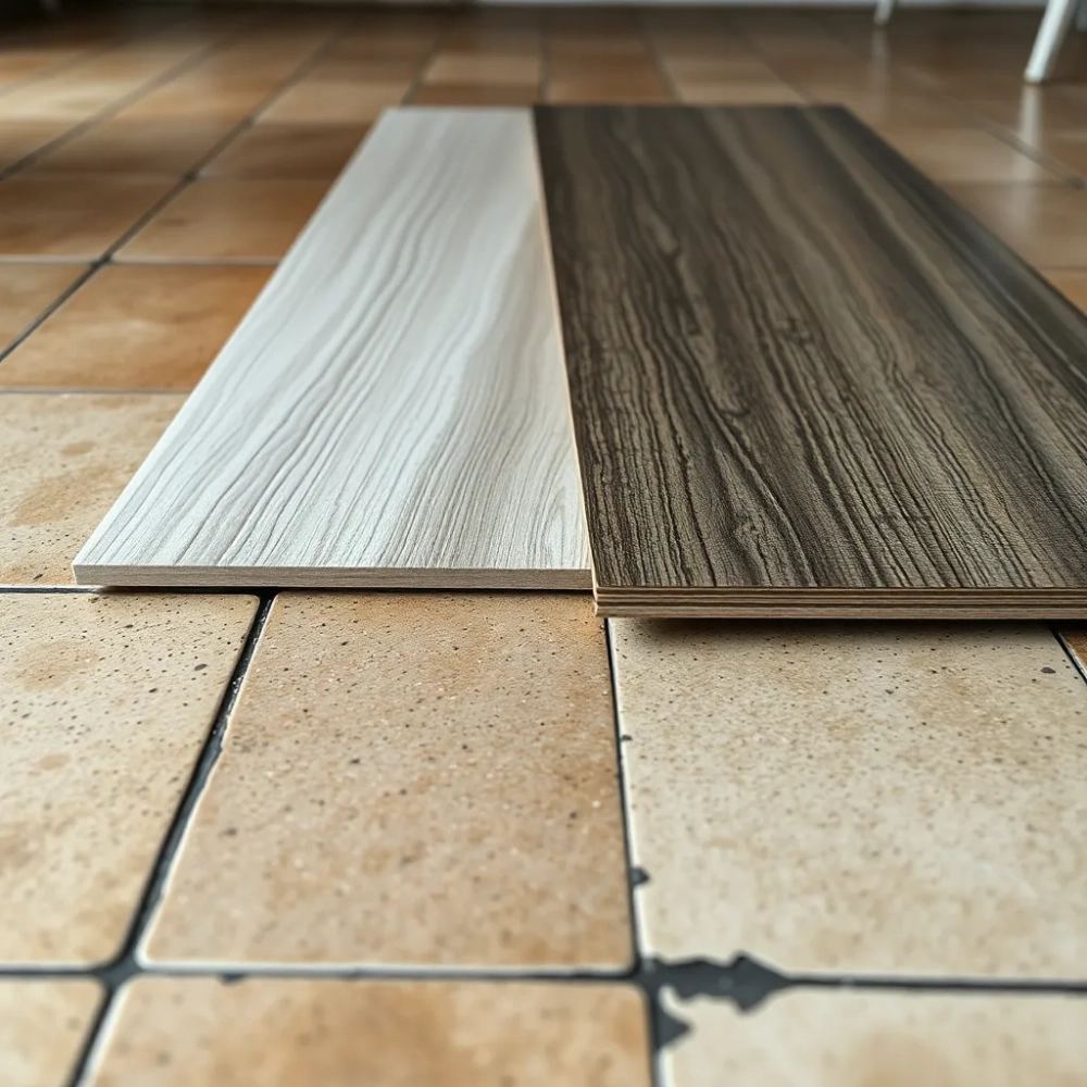 Co położyć na stare płytki na podłodze