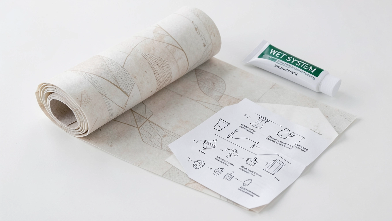 Co wchodzi w skład zestawu z fototapetą pod prysznic