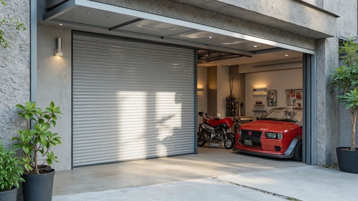 co zamiast bramy garażowej