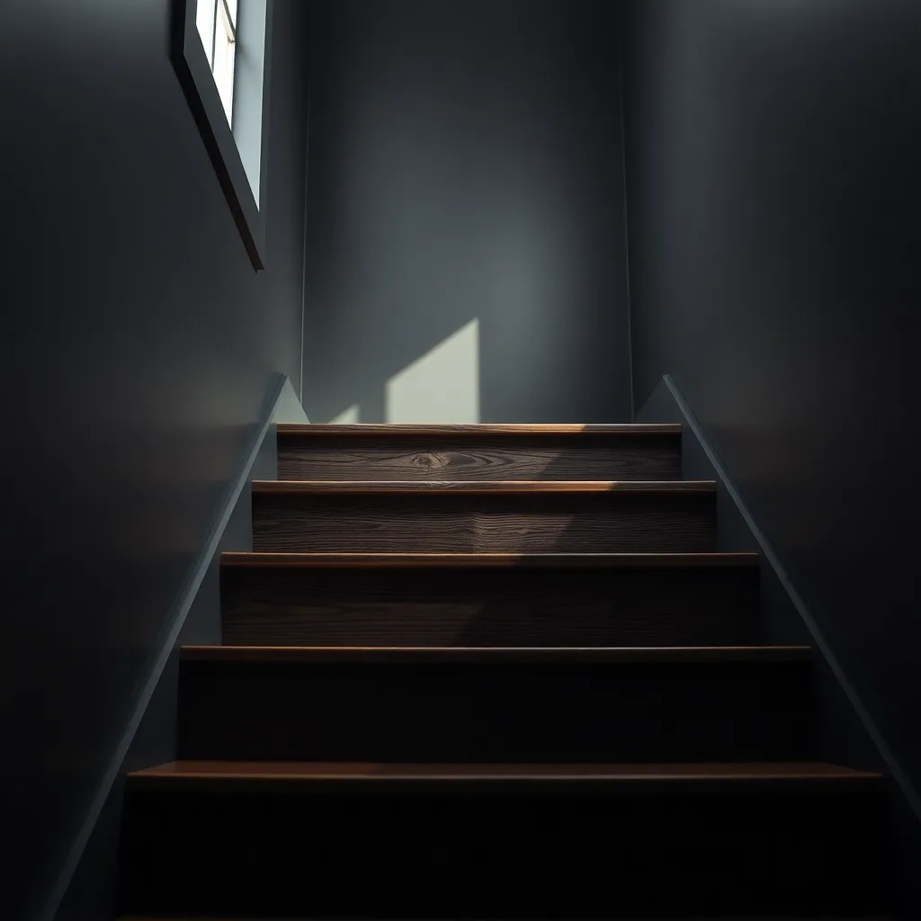 Czarna farba do schodów drewnianych