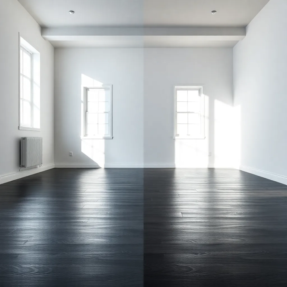 Czy ciemna podłoga zmniejszą pomieszczenie