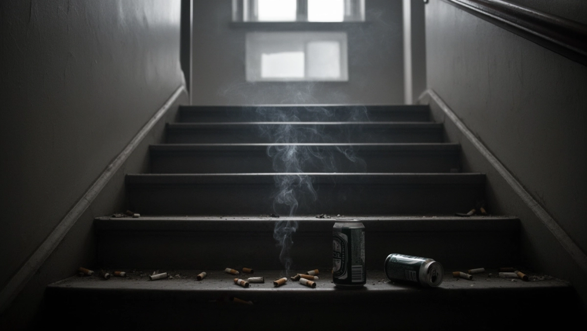 czy klatka schodowa jest miejscem publicznym