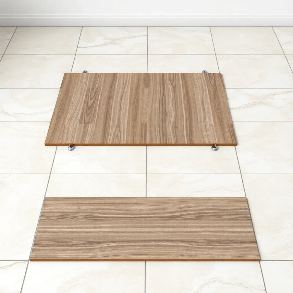 Czy można kłaść panele na płytki