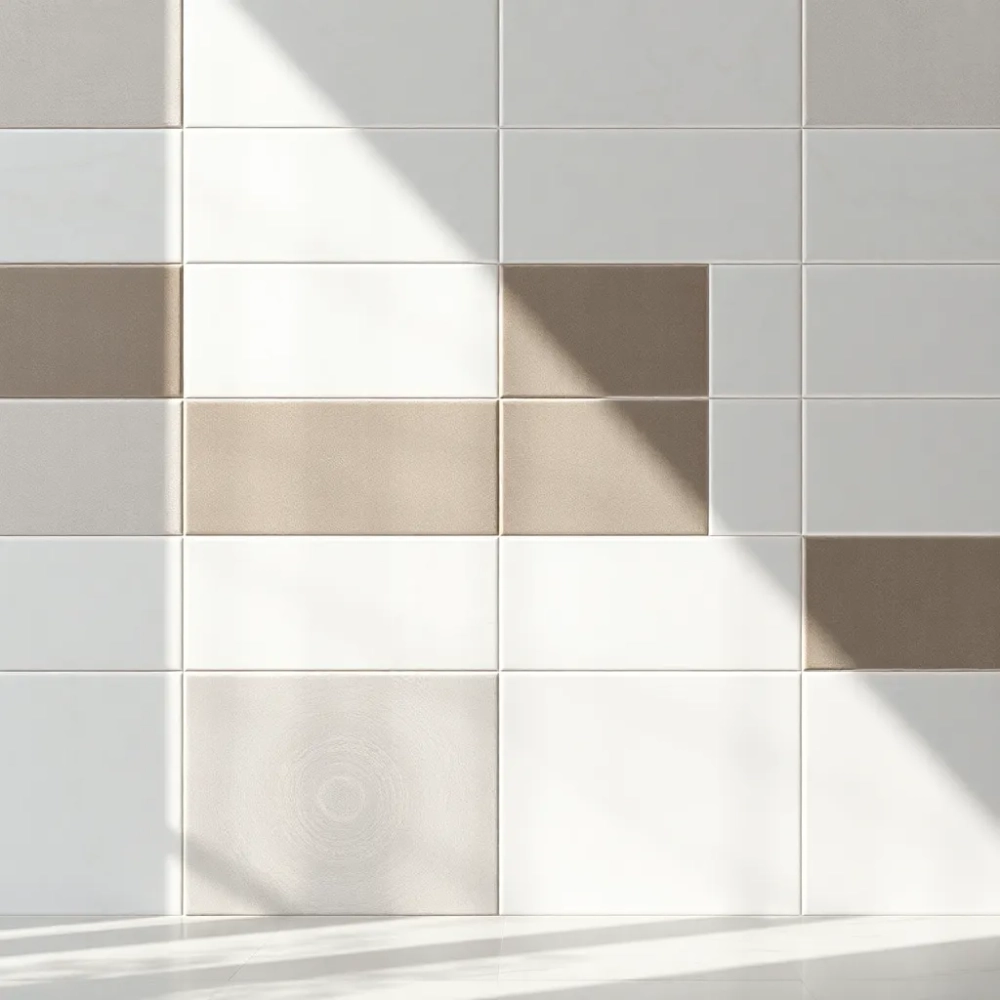 Czy można łączyć płytki matowe z połyskiem