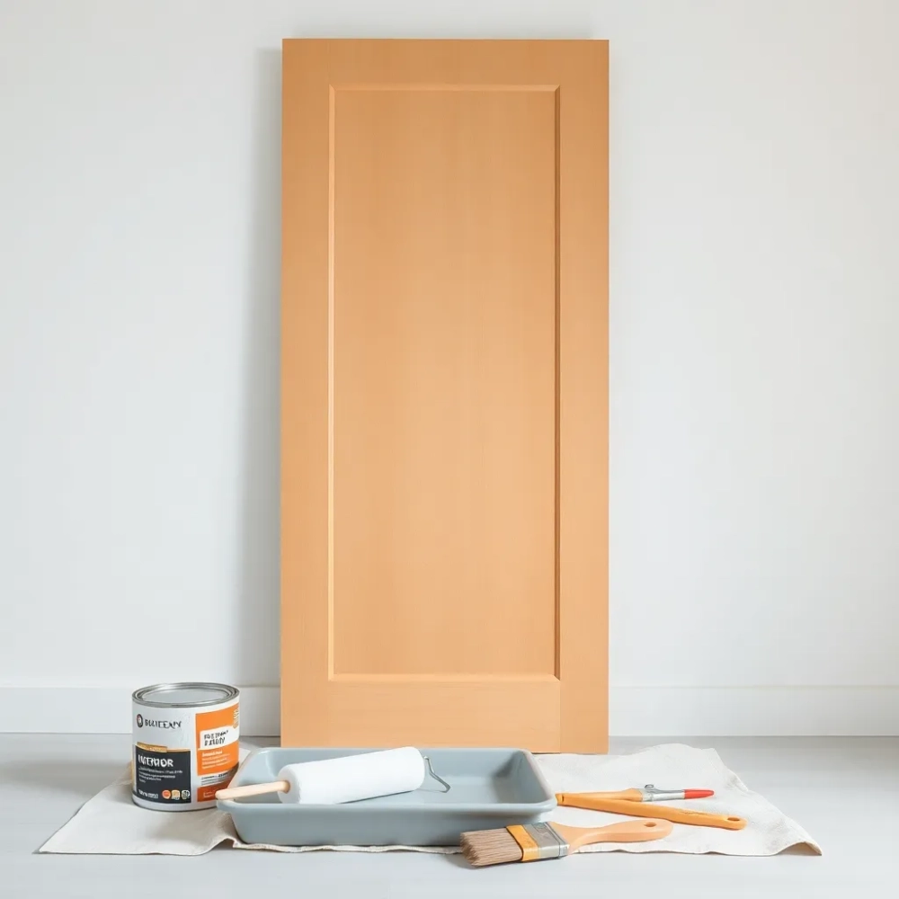 Czy można pomalować drzwi z płyty MDF