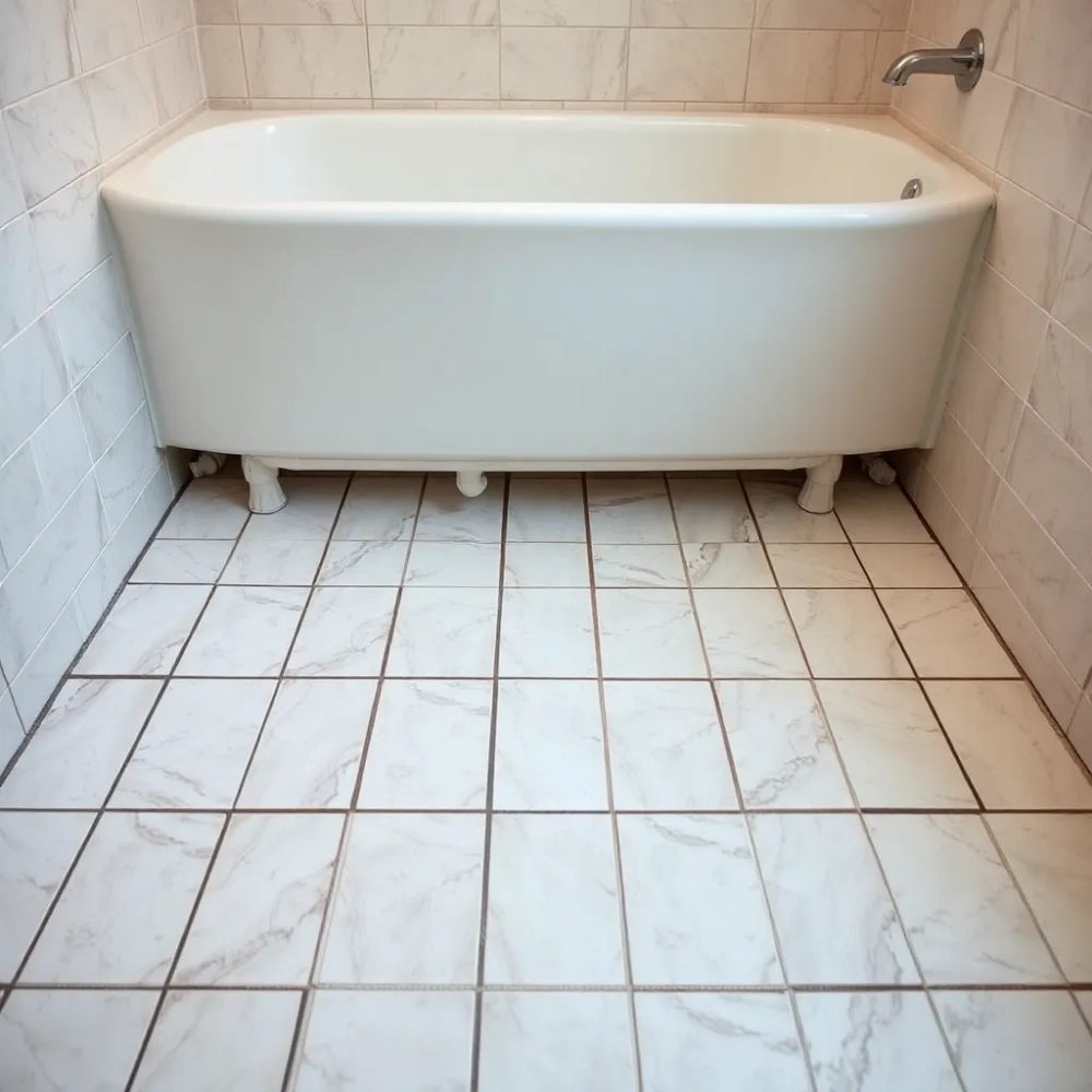 Czy pod wanną kładzie się płytki