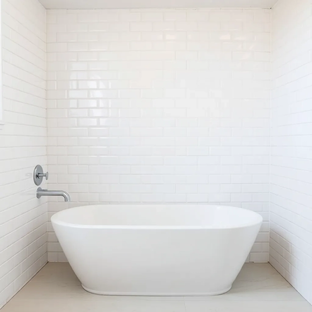 Czy za wanną kładzie się płytki