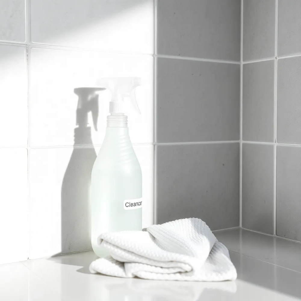 Czym odtłuścić płytki przed silikonem