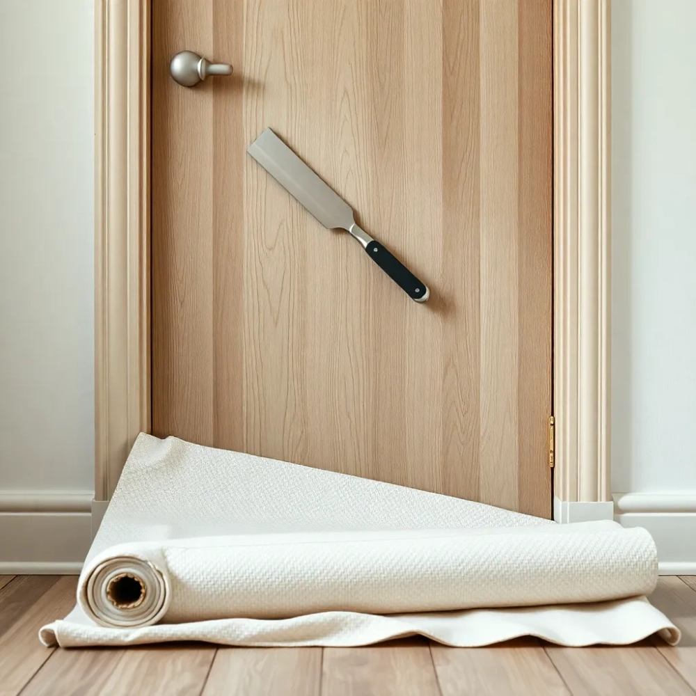 Czym okleić drzwi wewnętrzne