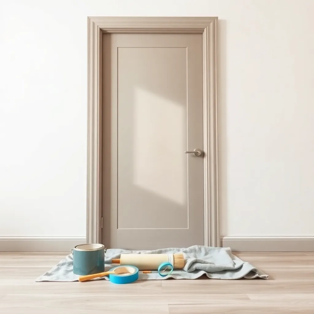 Czym pomalować drzwi z okleiny