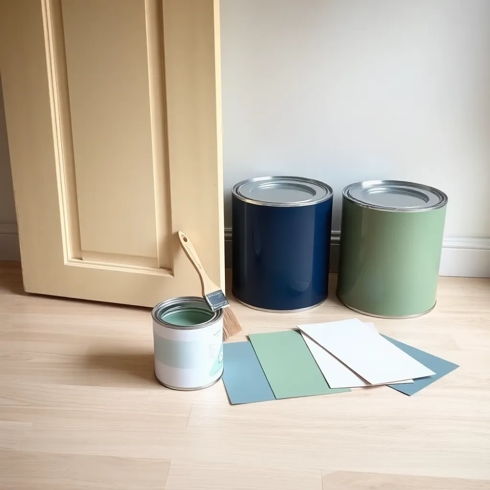 Czym pomalować lakierowane drzwi