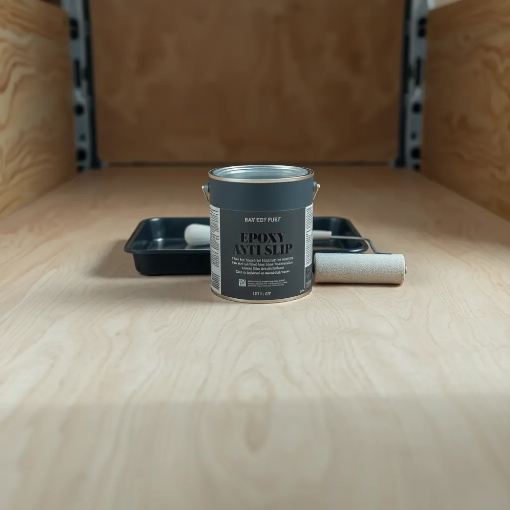 Czym pomalować podłogę w busie